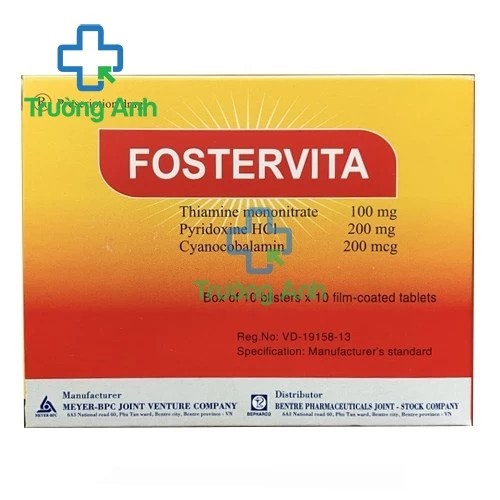 Fostervita - Thuốc điều trị thiếu vitamin nhóm b hiệu quả của Meyer