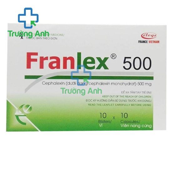 Franlex 500mg - Thuốc điều trị nhiễm trùng hiệu quả của Eloge VN