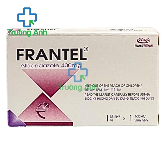 Frantel 400mg - Thuốc tẩy giun, sán hiệu quả