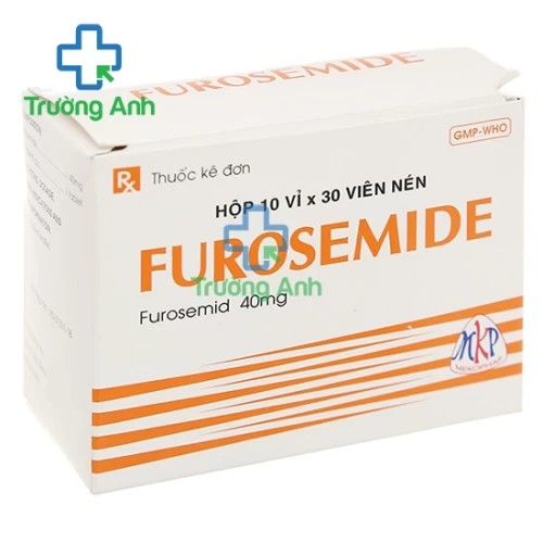 Furosemide 40mg MKP - Thuốc lợi tiểu hiệu quả