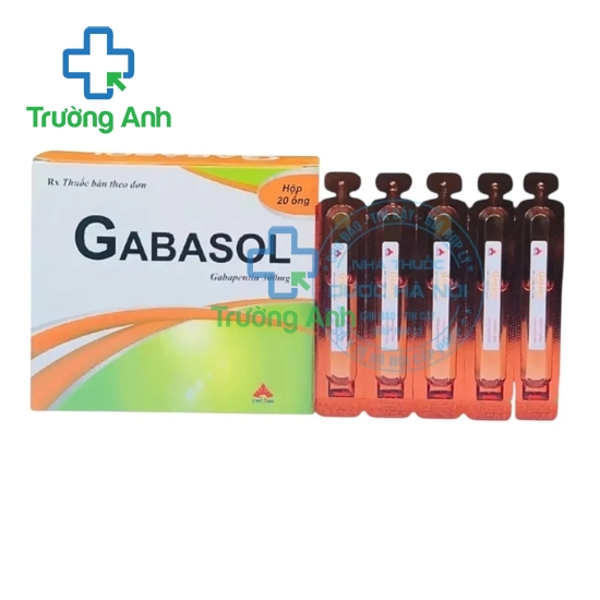 Gabasol 300mg/6ml - Thuốc điều trị động kinh, đau thần kinh hiệu quả