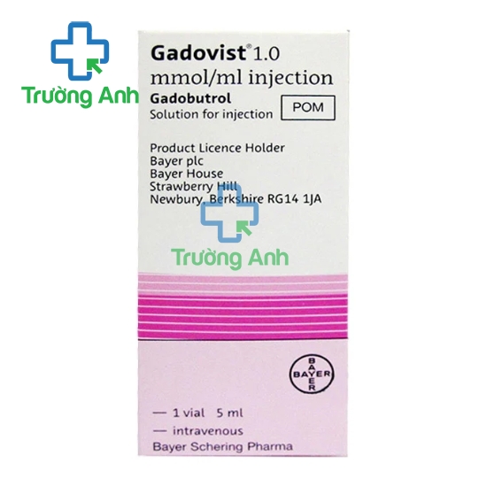 Gadovist 1mmol/ml 5ml Bayer - Thuốc dùng để chuẩn đoán của Bayer Pharma AG
