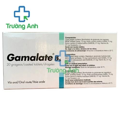 Gamalate B6 viên - Điều trị suy nhược thần kinh của Tây Ban Nha hiệu quả