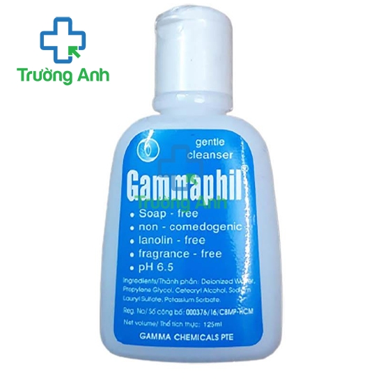 Gammaphil 125ml -Sữa rửa mặt dành cho da nhạy cảm