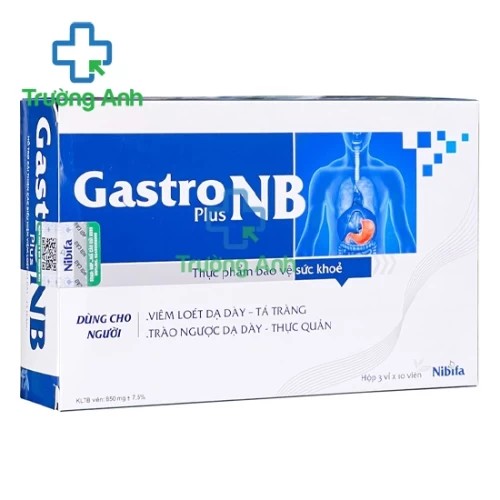 Gastro NB Plus - Hỗ trợ bảo vệ niêm mạc dạ dày hiệu quả