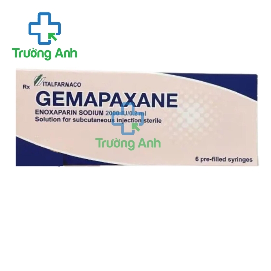 Gemapaxane 2000IU/0,2ml - Thuốc phòng ngừa huyết khối tĩnh mạch