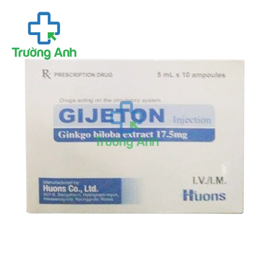Gijeton Injection 17,5mg/5ml - Thuốc điều trị rối loạn tuần hoàn ngoại biên