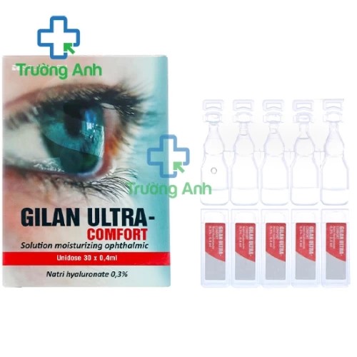 Gilan Ultra Comfort 0.3% - Thuốc nhỏ mắt trị khô mắt hiệu quả của Nga