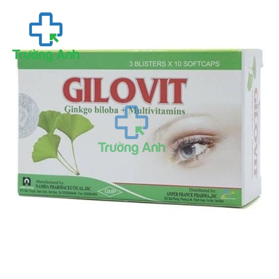 Gilovit - Giúp điều trị thiểu năng tuần hoàn não hiệu quả