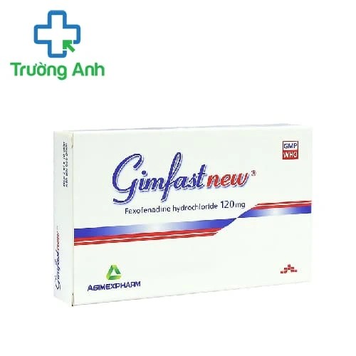 Gimfastnew 120 Agimexpharm - Điều trị viêm mũi dị ứng