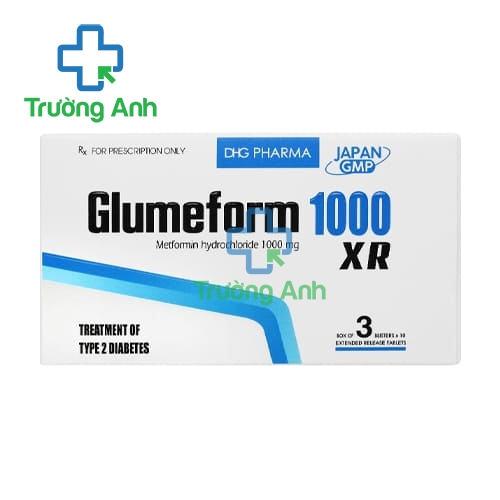 Glumeform 1000 XR - Thuốc điều trị bệnh đái tháo đường