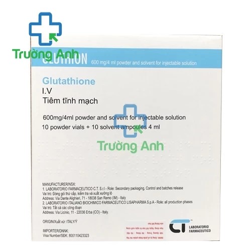Thuốc Gluthion 600mg của Italy