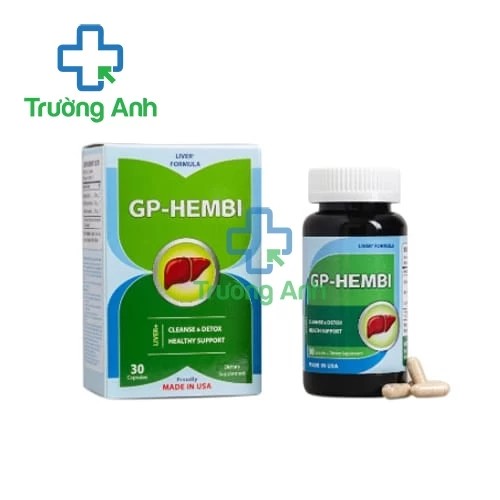 GP-Hembi - Giúp thải độc gan, hỗ trợ điều trị viêm gan hiệu quả