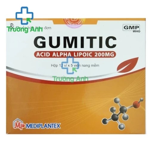 Gumitic - Thuốc điều trị rối loạn cảm giác do đái tháo đường