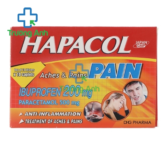 Hapacol pain DHG - Thuốc điều trị các cơn đau, kháng viêm
