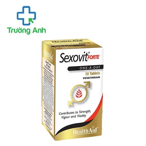 HealthAid Sexovit Forte Tablets - Viên uống hỗ trợ tăng cường sinh lực