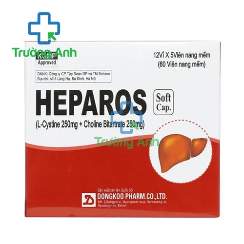 Heparos - Thuốc điều trị rối loạn chức năng gan hiệu quả của Hàn Quốc