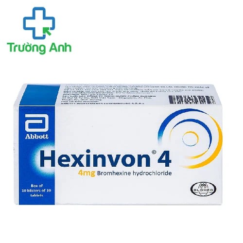 Hexinvon 4 Tablet Abbott - Thuốc điều trị viêm phế quản