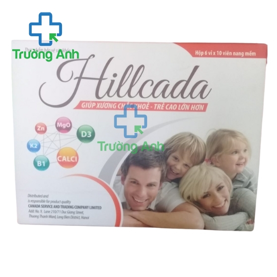 Hillcada Santex - Hỗ trợ bổ sung calci, vitamin và khoáng chất cho cơ thể