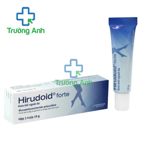 Hirudoid forte - Thuốc bôi điều trị viêm tĩnh mạch của Thái Lan