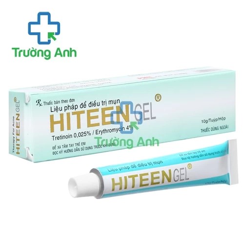 Hiteen gel 20g - Thuốc điều trị mụn hiệu quả