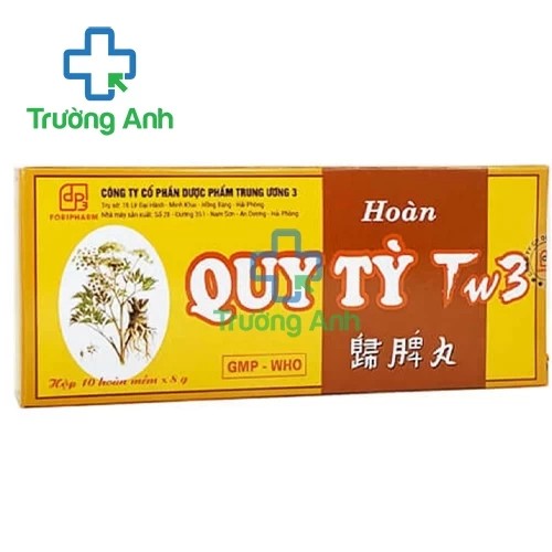 Hoàn Quy Tỳ Tw3 - Giúp tăng cường sức khỏe hiệu quả