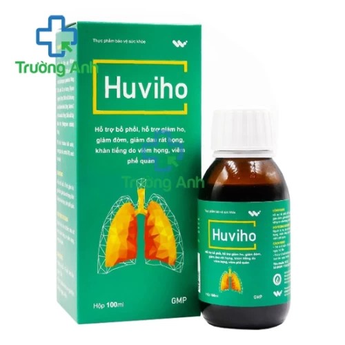 Huviho - Hỗ trợ giảm đờm, giảm đau rát họng