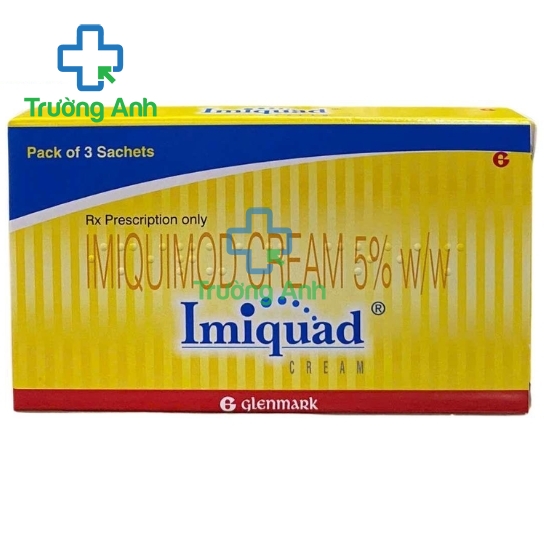 Imiquad 5% Cre.0.25g - Thuốc trị mụn cóc hiệu quả