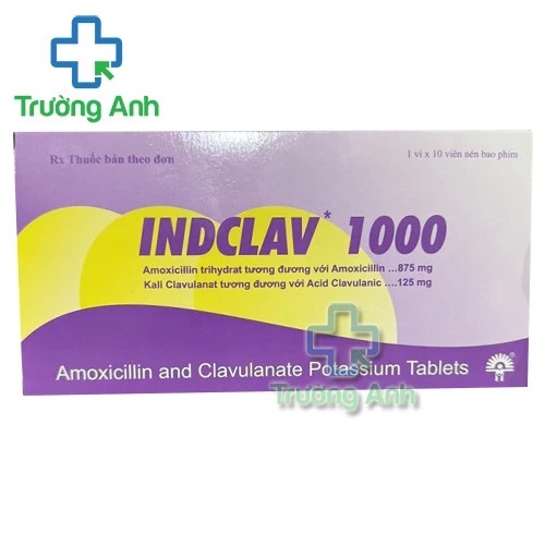 Indclav 1000 - Amoxicillin + Acid Clavulanic Y-Med