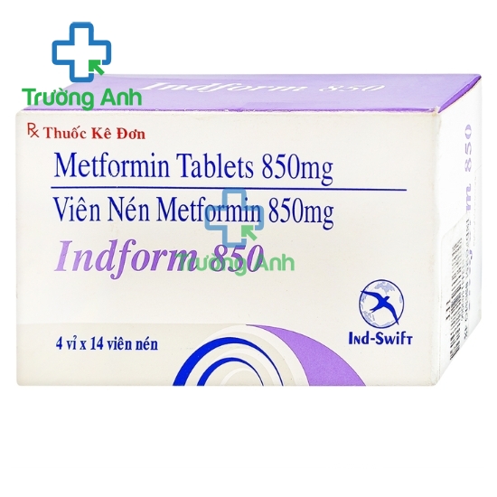 Indform 850 - Thuốc điều trị đái tháo đường hiệu quả của Ấn Độ
