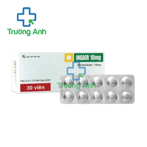 Ingair 10mg - Thuốc phòng và điều trị hen phế quản hiệu quả của TV.Pharm