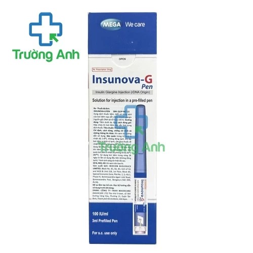 Insunova-G Pen Mega - Thuốc điều trị đái tháo đường hiệu quả