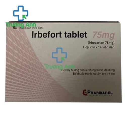 Irbefort tablet 75mg - Thuốc điều trị tăng huyết áp của Hy Lạp