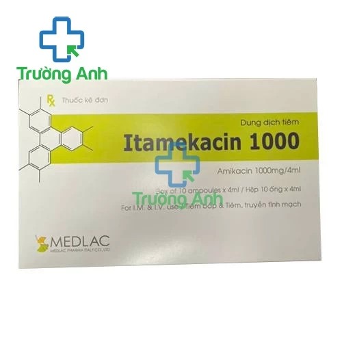 Itamekacin 1000 - Thuốc điều trị nhiễm khuẩn hiệu quả của Medlac