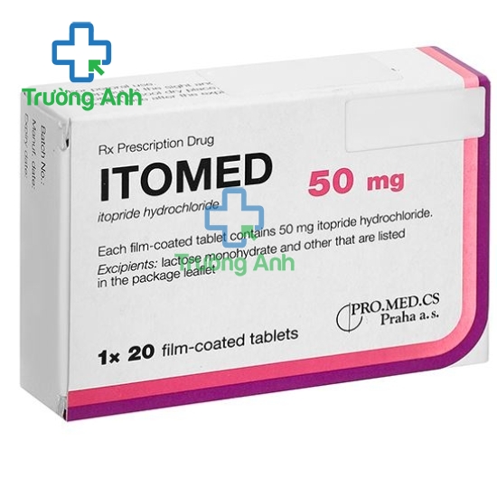 Itomed 50mg - Thuốc điều trị viêm dạ dày hiệu quả