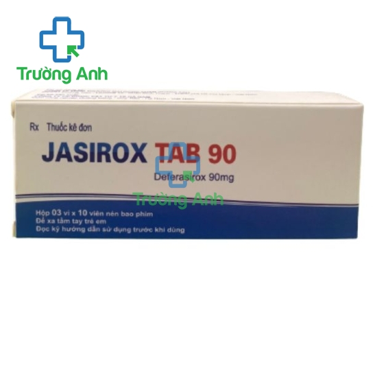 Jasirox Tab 90 Hamedi - Thuốc điều trị quá tải sắt hiệu quả