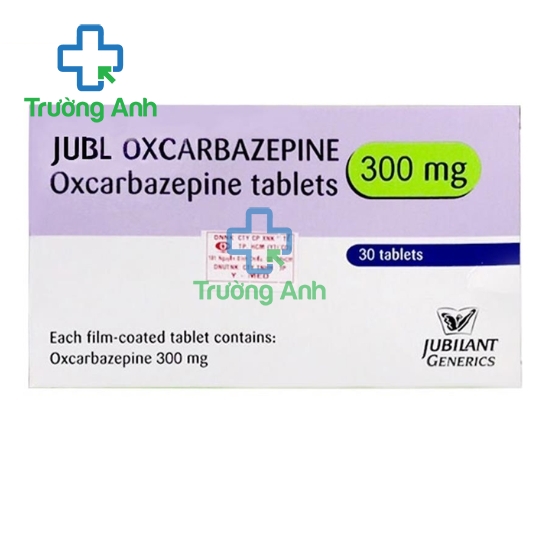 Jubl Oxcarbazepine 300mg - Thuốc điều trị bệnh động kinh hiệu quả của Ấn Độ