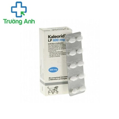 Kaleorid - Thuốc điều trị chứng giảm K huyết hiệu quả