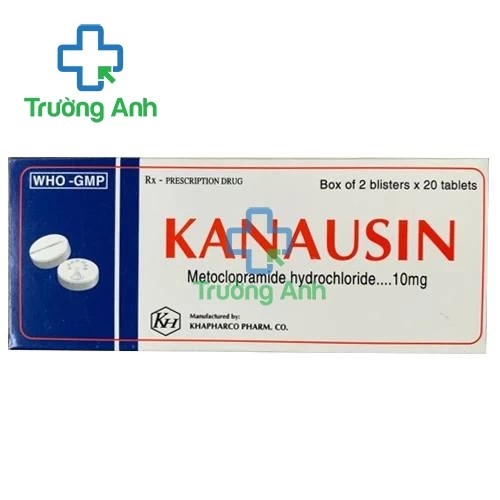 Kanausin - Điều trị triệu chứng nôn và buồn nôn của Khaphaco (10 hộp)