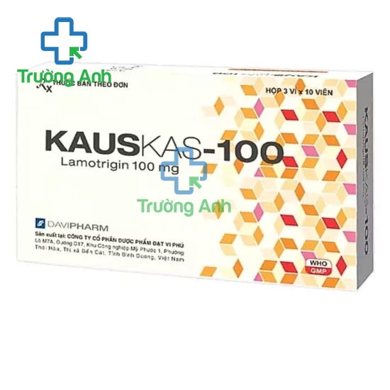 KAUSKAS-100 - Thuốc điều trị bệnh động kinh hiệu quả của Davipharm
