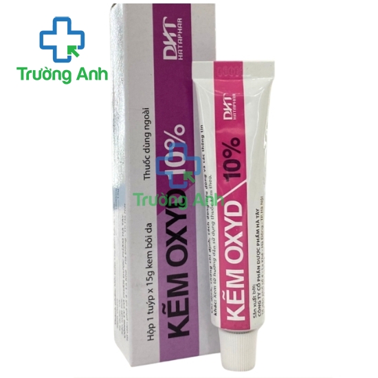 Kẽm Oxyd 10% Hataphar 5g - Thuốc điều trị các bệnh da liễu hiệu quả