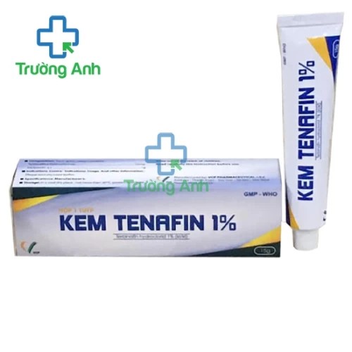 Tenafin 1% Cream 15g VCP - Kem bôi da điều trị nhiễm khuẩn hiệu quả (3 hộp)