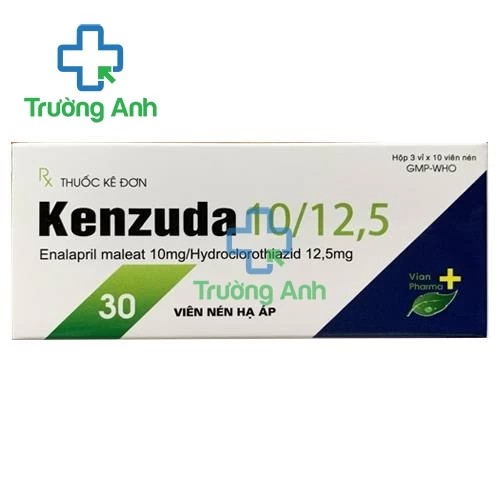 Kenzuda 10/12,5 - Thuốc điều trị tăng huyết áp của Tipharco