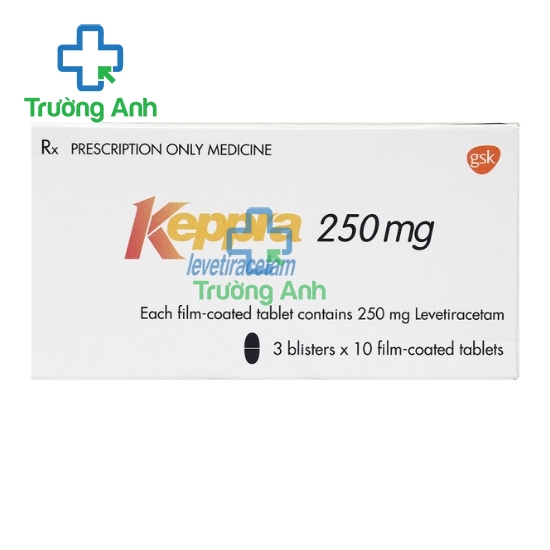 Keppra 250mg - Thuốc trị các cơn động kinh cục bộ của Pháp