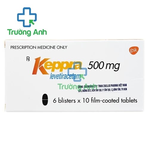 Keppra 500mg (Levetiracetam ) - Thuốc điều trị động kinh