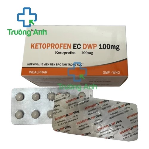 Ketoprofen EC DWP 100mg - Thuốc chống viêm giảm đau hiệu quả