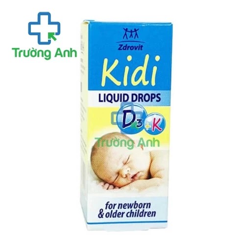 Kidi D3 + K - Giúp xương trẻ chắc khỏe hiệu quả của Ba Lan