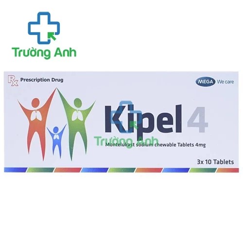 Kipel 4mg - Thuốc dự phòng và điều trị hen phế quản hiệu quả của Hy Lạp