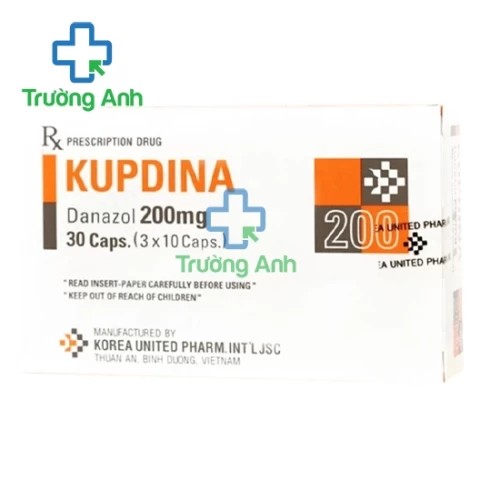 Kupdina 200mg - Thuốc điều trị lạc nội mạc tử cung hiệu quả