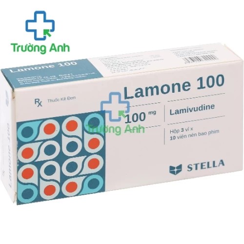 Lamone 100 - Thuốc điều trị viêm gan siêu vi B mãn tính hiệu quả của Stella